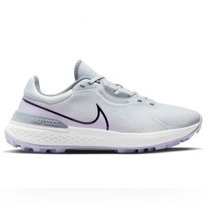 NWOT Nike Men’s  Light Gray and Purple Sneakers